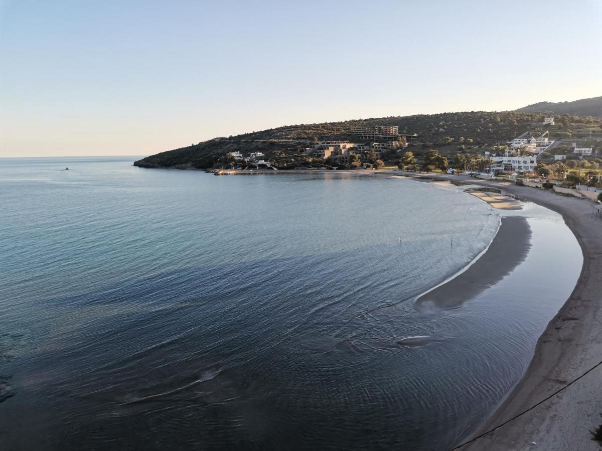 Sandy Beach Agia Marina  Exterior photo